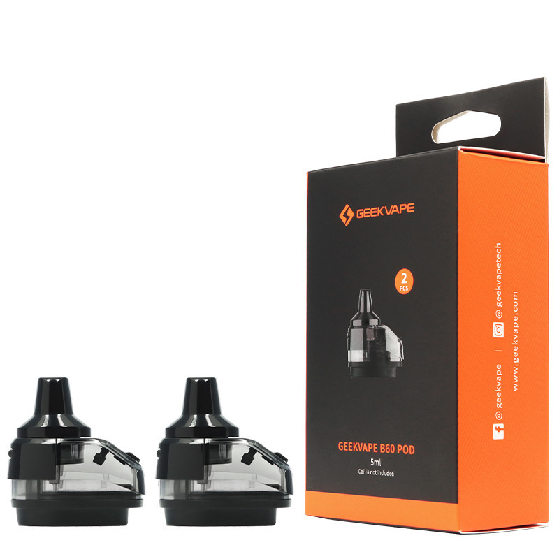 [004347] Cartouche vide (x2) Pod AEGIS BOOST 2 B60 - GEEKVAPE