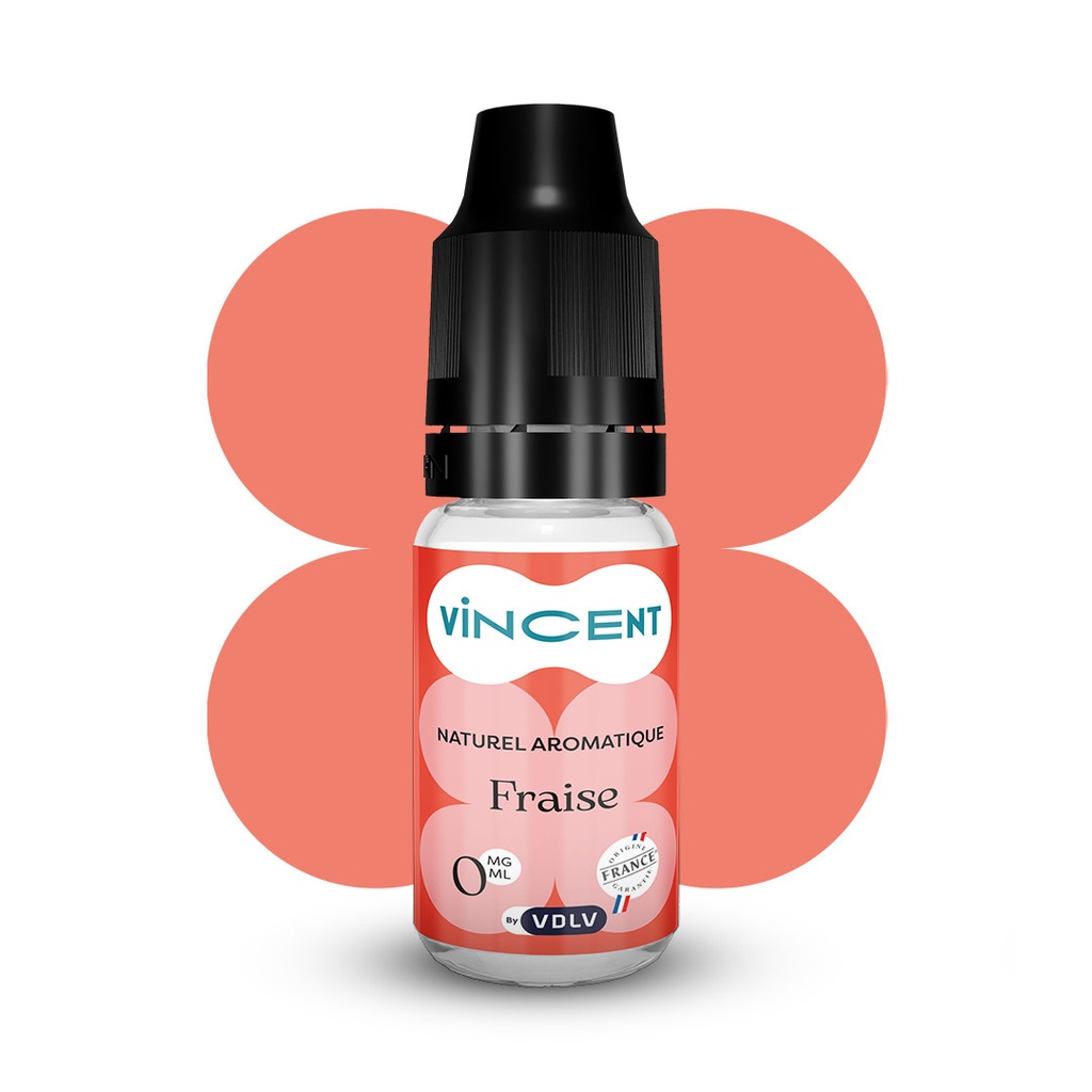 [004430-8244] Fraise 10ml - VDLV (0mg/ml)