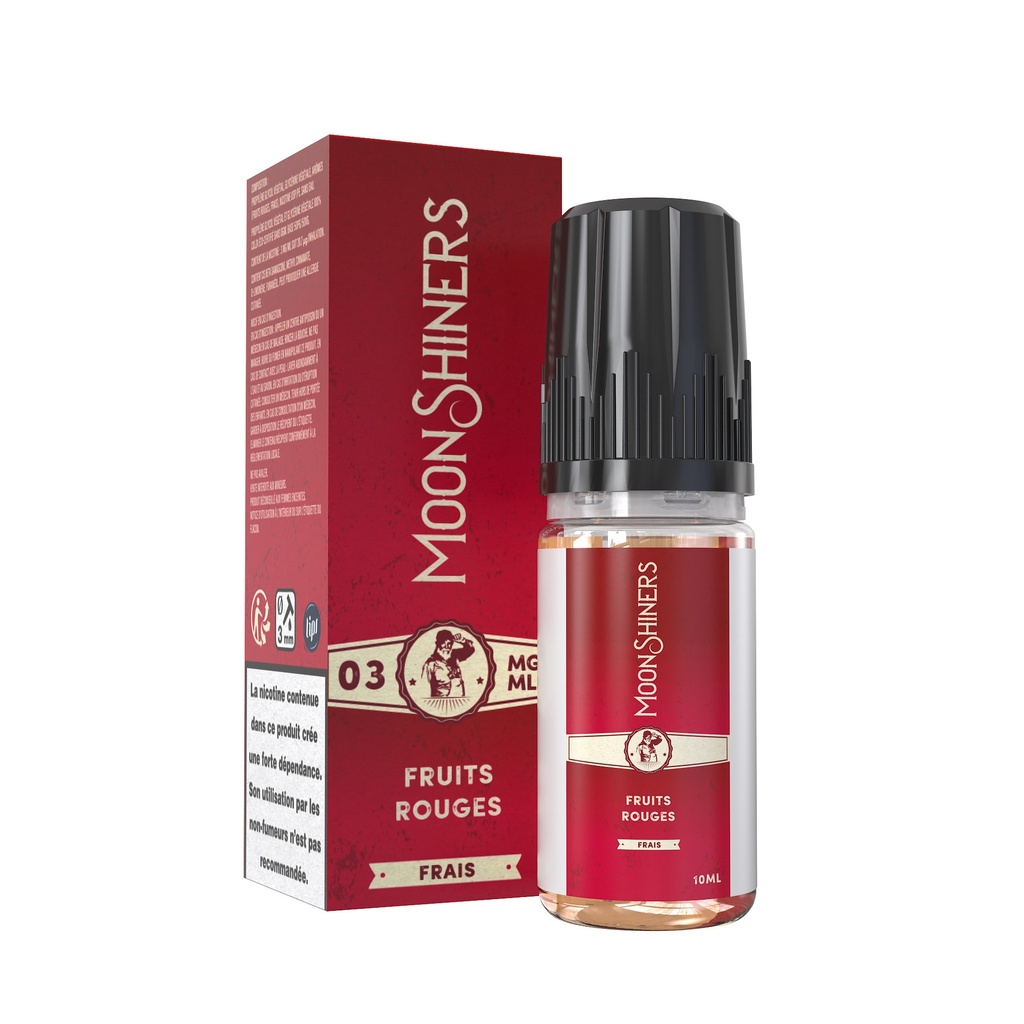 [004593-8566] Fruits Rouges Frais 10ml - Moonshiners (3mg/ml)