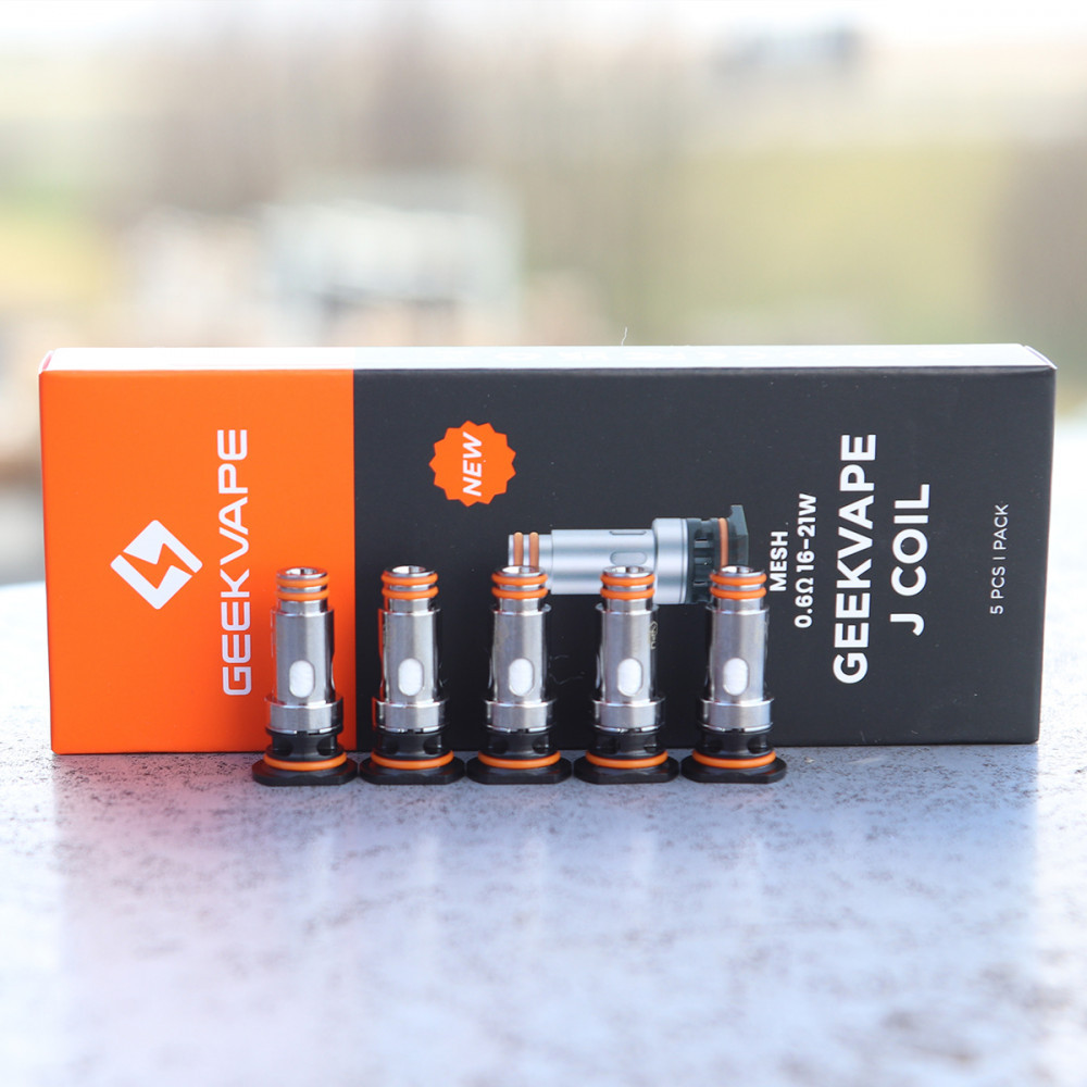 [004808-8824] Résistances Serie J (x5) - Geekvape (0.6 Ohm)